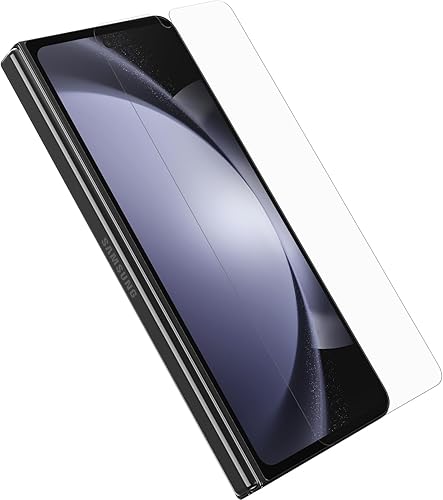 Miniatura 2 de OtterBox Protector de pantalla antimicrobiano Galaxy Z Fold5 Alpha Flex, ajuste de precisión, claridad cristalina, respuesta táctil impecable, fácil