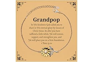 Grandpop Sunflower Bracelet: A Touch of Glory