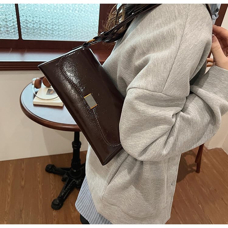 Shoulder Bag for Women Trendy,Cute Underarm Purse， Clutch Hobo Handbags,Adjustable shoulder straps2