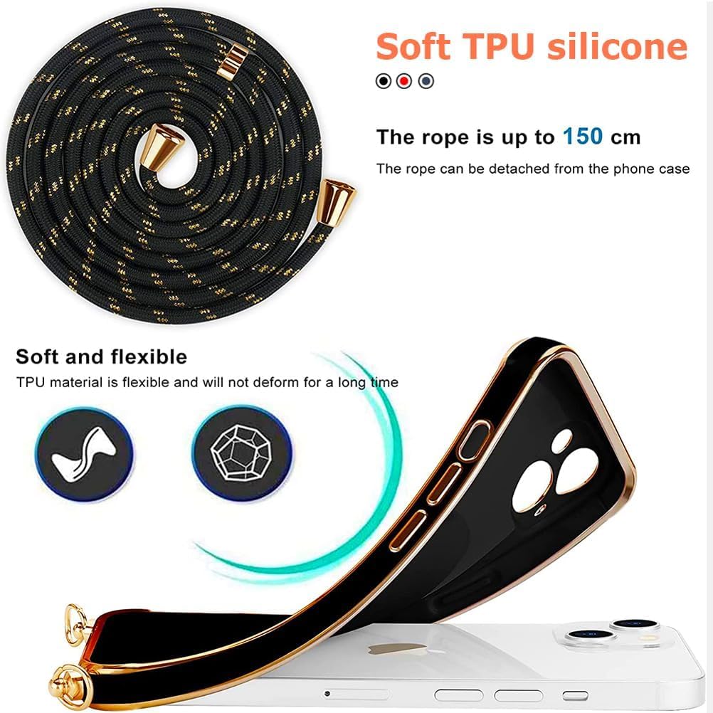 Cadorabo Chaîne De Téléphone Portable Pour Motorola MOTO G6 Necklace Coque Bandouliere Pour Smartpho 44999041