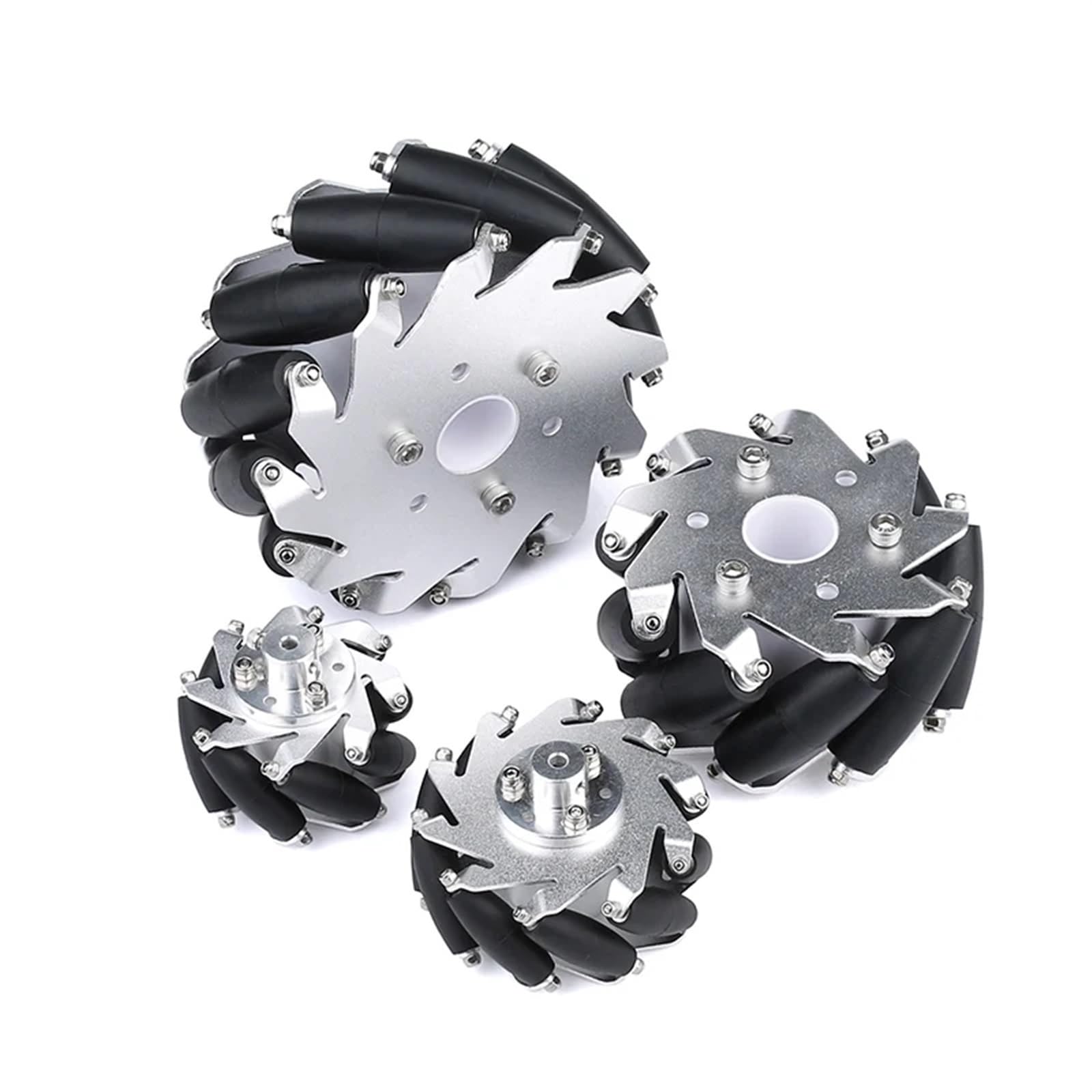 4 szt. Wersja łożyska Mecanum koło 127mm dookólne koło(12mm 127mm)