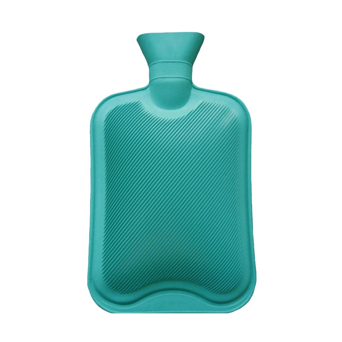 Ross Hot Water Bottle for Pain Relief – 2 Litre Leak-Proof Rubber Warm Bag for Back, Neck, Muscle Aches, Menstrual Cramps & Joint Stiffness – Durable & Safe Heat Therapy Bottle with Textured Surface