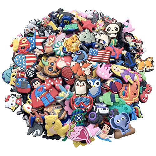 100pcs Random Shape Shoe Charms for Shoes Wristband Decoration Party Gifts birthday Gift