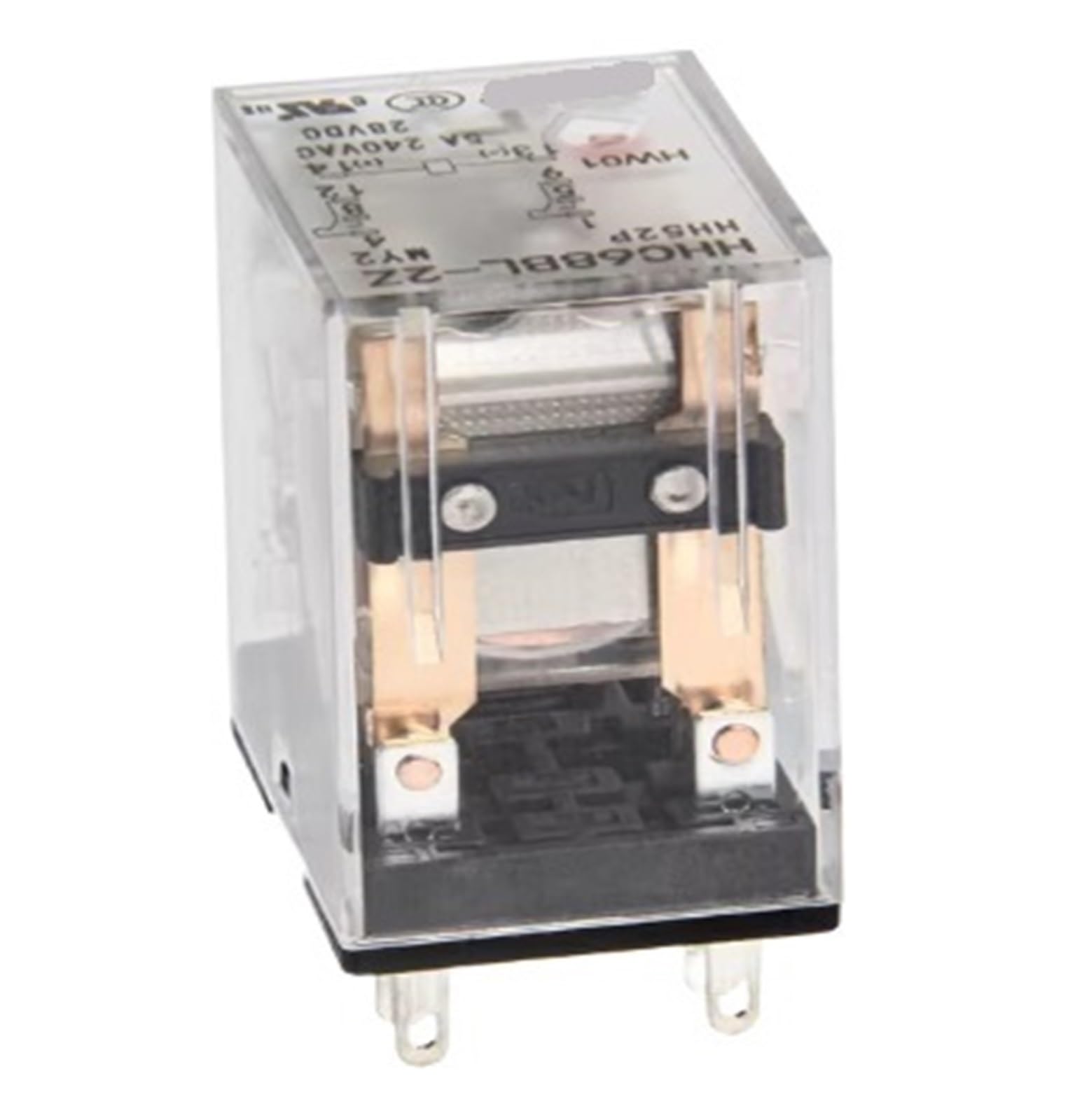 YMUGUEGH HHC68BL-2Z DC24V DC12V DC220V DC48V Relay(DC48V)