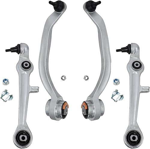 Miniatura 201 de Detroit Axle - Brazos de control delanteros inferiores con rótula + barras estabilizadoras de repuesto para Chrysler Dodge Intrepid 300M Concorde