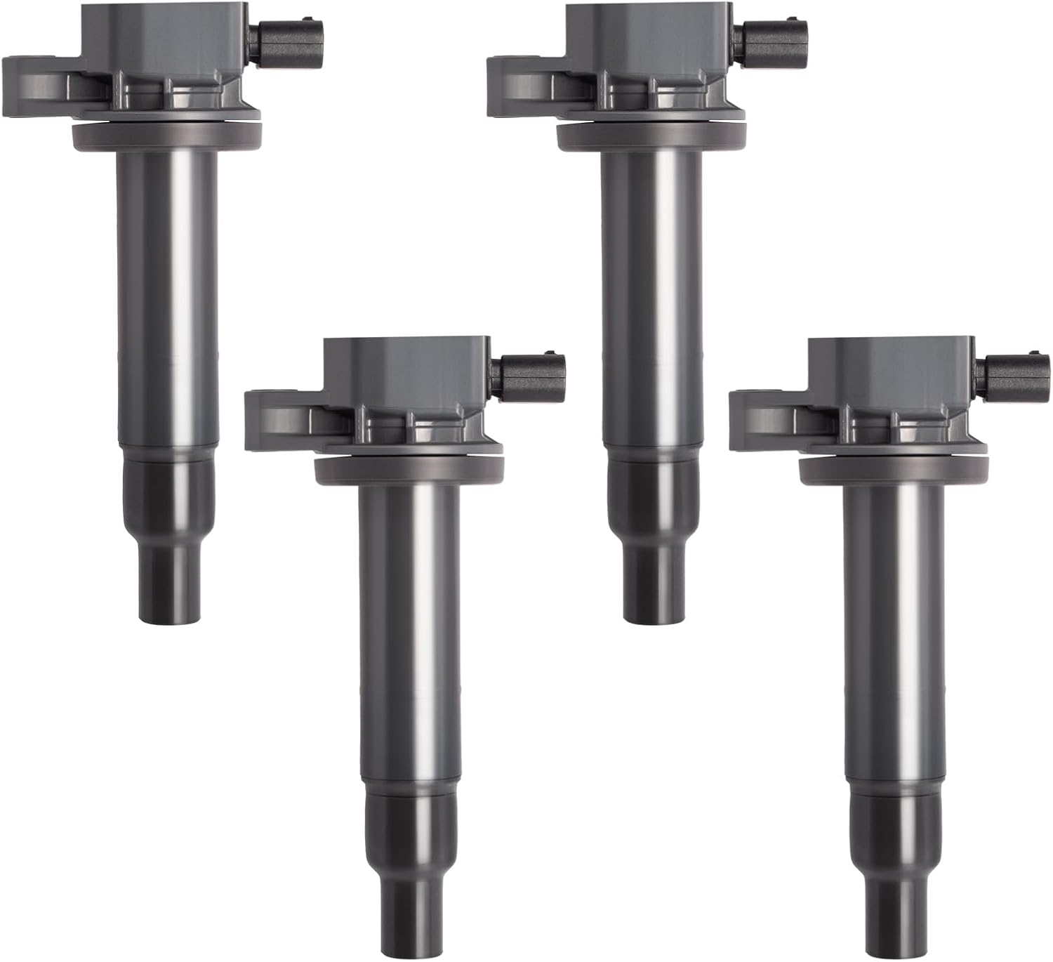 Motorevo 4Pcs Ignition Coil Pack 1.5L L4 Compatible with Toyota Yaris 2007-2018, Prius 2001-2009 (Prius C 2012-2019), Echo 2000-2005 & Scion xA/xB 2004-2006 - Replace OE# UF316