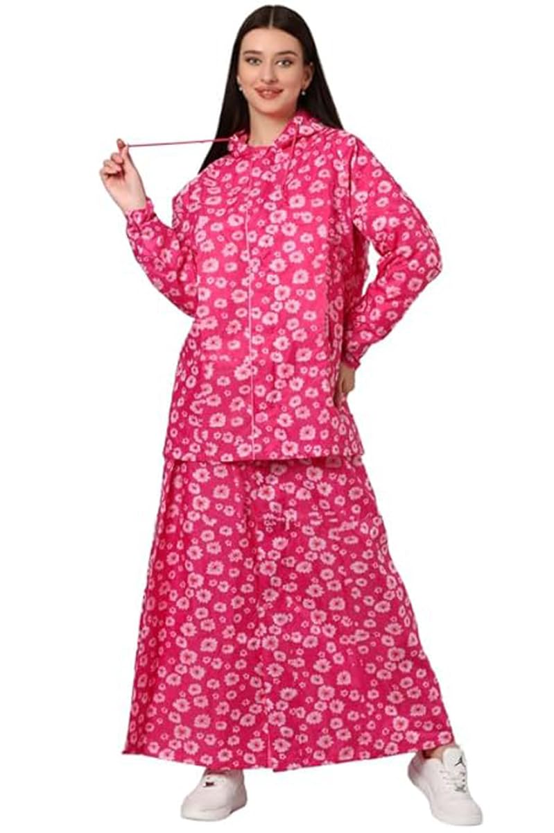 romano nx 100% Wterproof Rain Skirt Top Jacket for Women Rain Coat in 3 Colors-picture-15