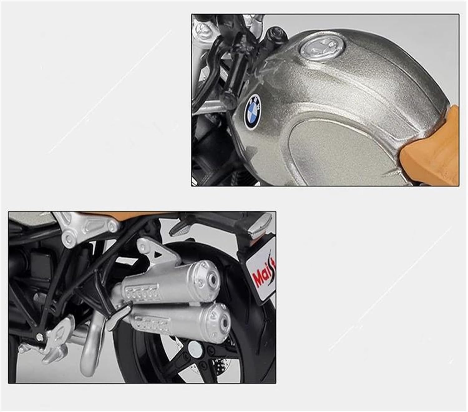 Mini Simulation Motorcycle Toys 1:12 for BMW R Nine T Scrambler Alloy Simulation Racing Car Model Boy's Toys Adult for Boys