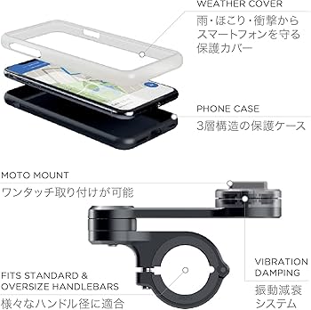 Amazon.co.jp: エスピーコネクト(SP Connect) デイトナ バイク用