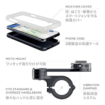 Amazon.co.jp: エスピーコネクト(SP Connect) デイトナ バイク用