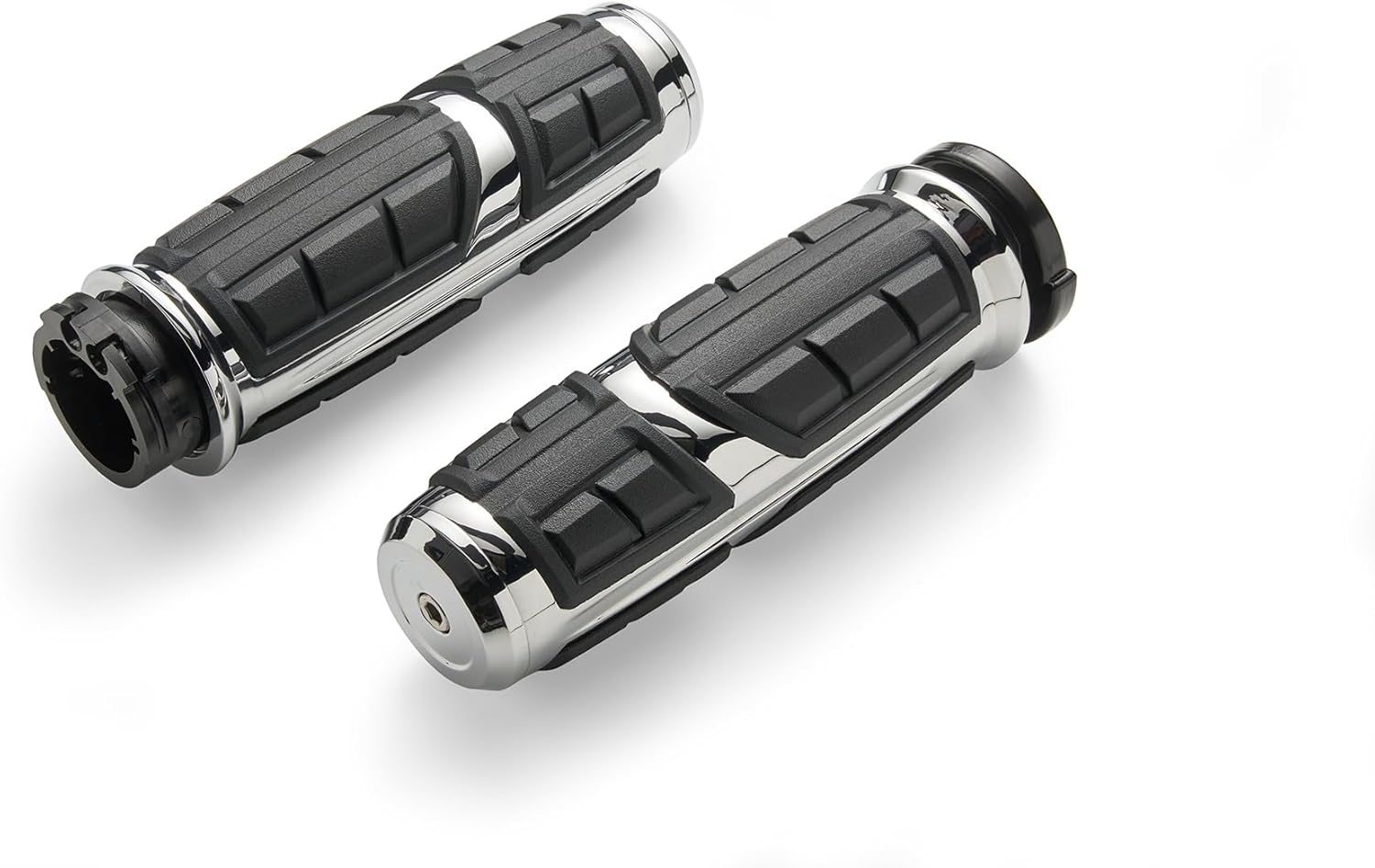 Chicane™ Throttle Grips Chrome Cable