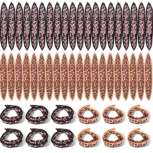 Bememo 40 Pieces Soft Curlers Hair Rollers Overnight Heatless Pillow Rollers for Hair Satin Sponge...