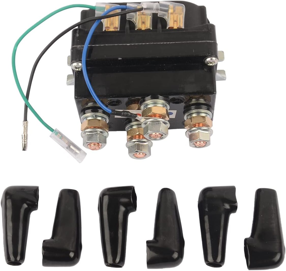 12V 500A JDF41X Winch Solenoid Relay Contactor Replacement for ATV UTV