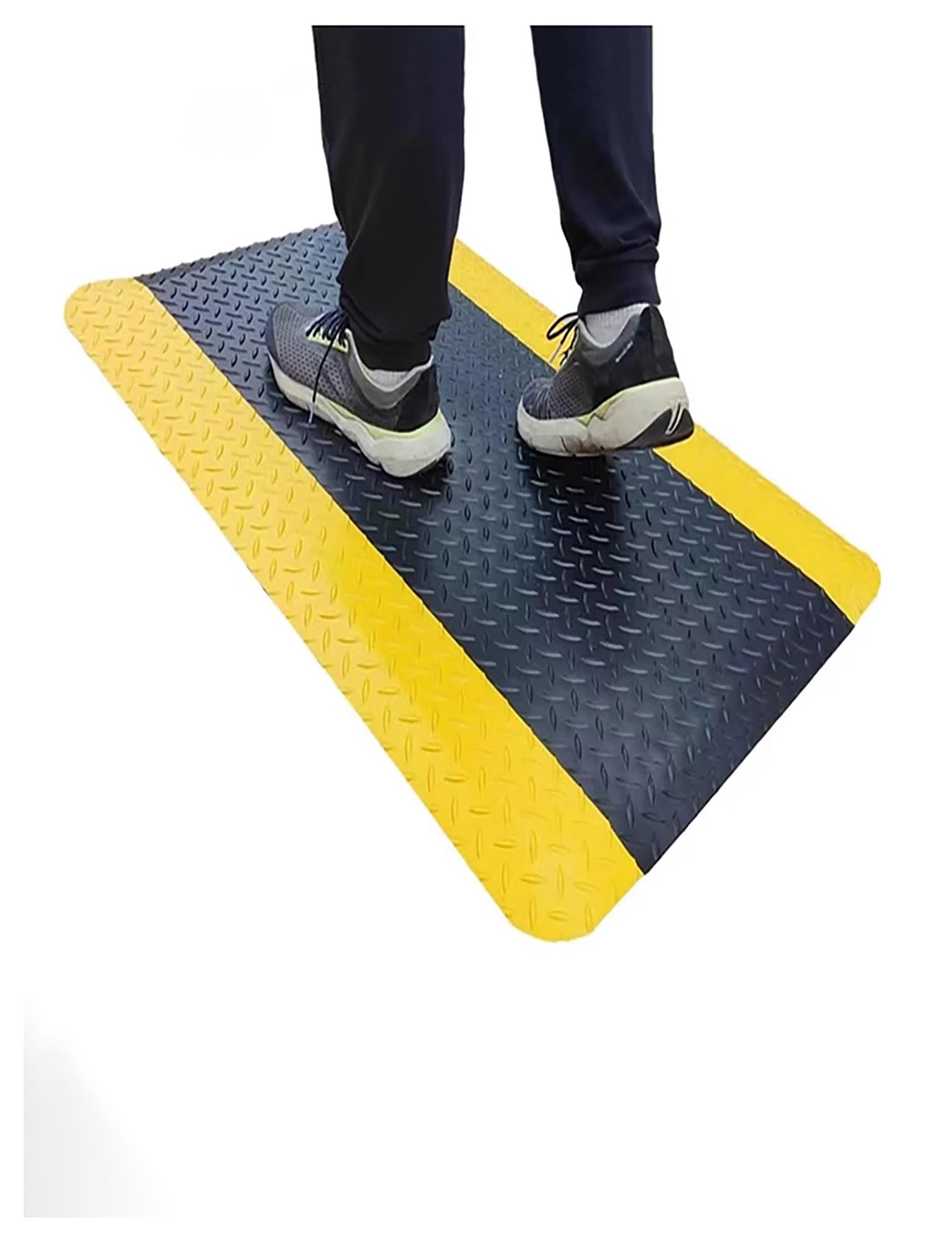 Tappetino antifatica spesso 20 mm, cuscino da pavimento antiscivolo resistente all'olio impermeabile, cuscino ergonomico confortevole for officina in garage(45x60cm/17.7x23.6in)