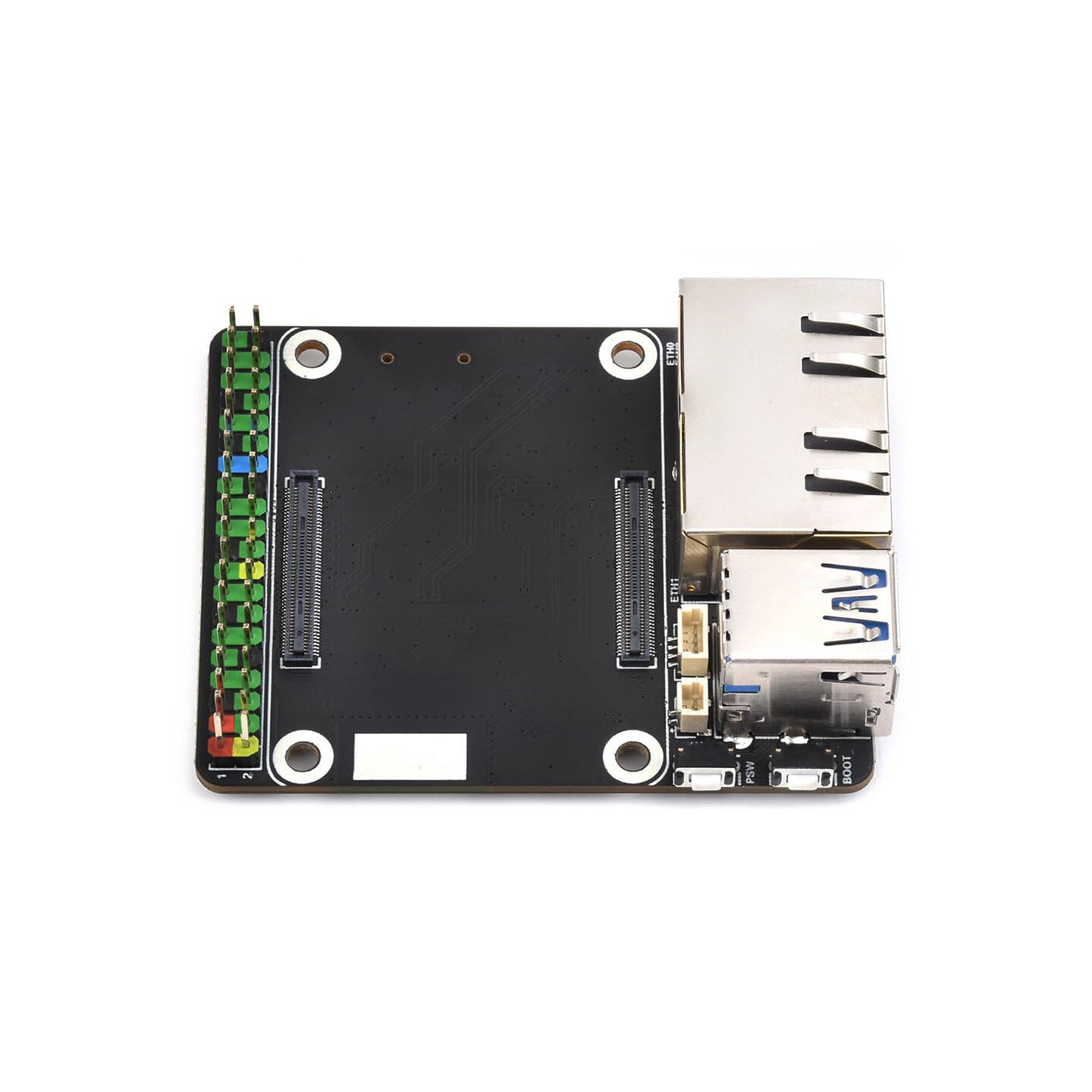 VIDOO Mini Scheda Espansione CM5 Doppia Porta Gigabit Ethernet per Compute Module 5