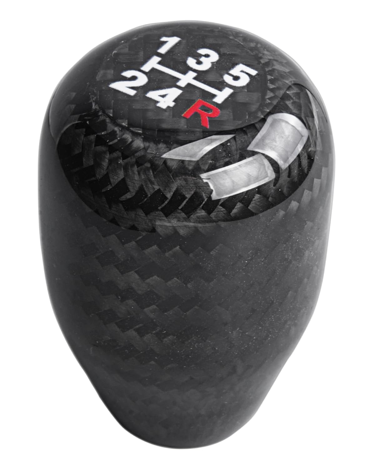 Real Carbon Fiber Shift Knob for Honda 5-Speed Manual, M10x1.5