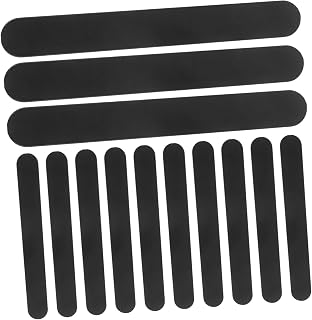 Alipis 25 Unidades De Depresores Linguales De Plástico Negro, Raspadores Linguales Desechables Para Cuidado Bucal, Adecuado Para Uso Clínico y Doméstico
