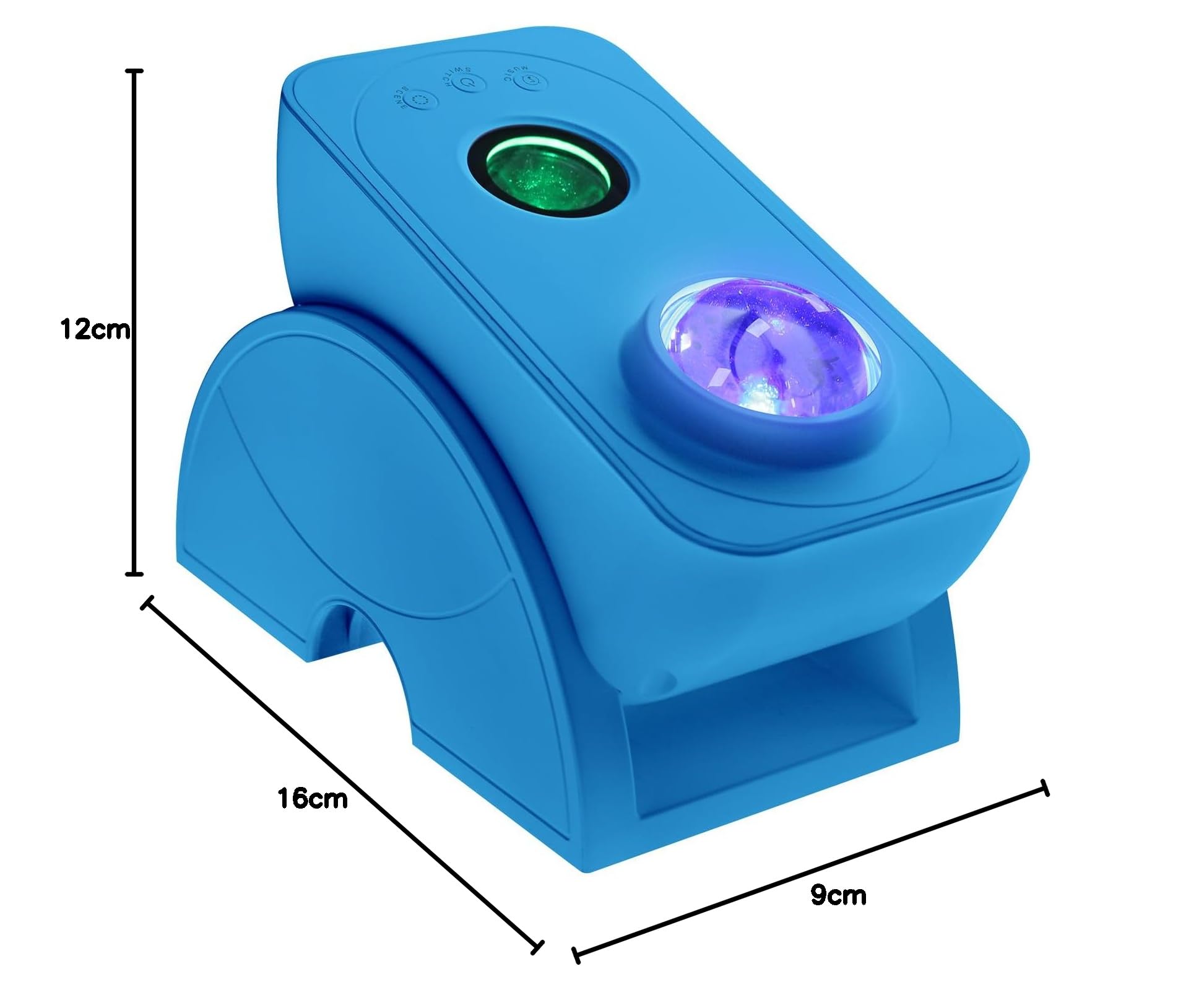 BOT Aurora - Proyector de luz boreal S3 - Proyector de cielo estrellado para adultos. Lámpara aurora con Alexa y control de aplicación. Proyector de luz de estrellas con WiFi y temporizador.