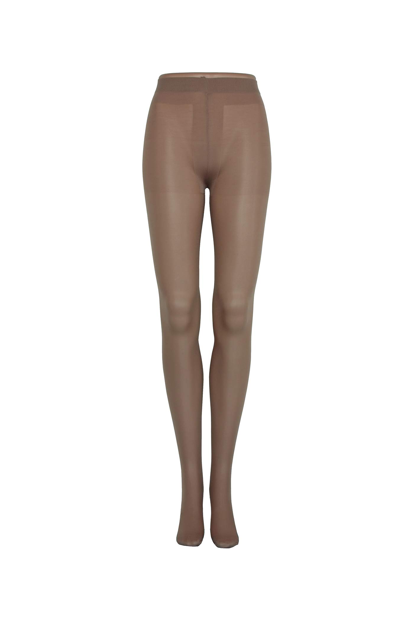 Pomm'poireMarie France Ladies' Stocking - Chic 15, Sable, L