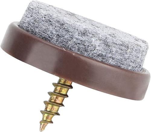 Miniatura 9 de 50 almohadillas de fieltro para uñas, protectores de patas de muebles, protectores de muebles redondos para silenciador, sofá, mesa, silla, pies,