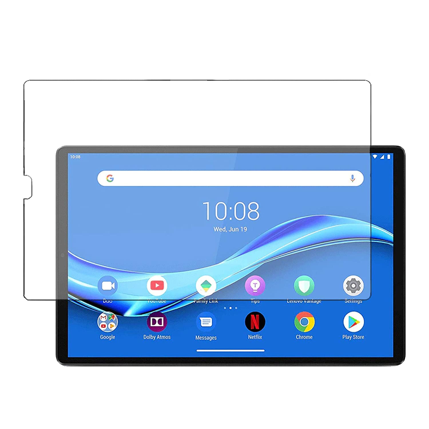 WETEK Tablet 9H Hardness Guard for Lenovo Tab M10 FHD Plus 10.3" Inch (TB-X606X / TB-X606V / TB-X606F / M10 FHD Plus 2nd Gen) -Pack Of 1 (9H Hardness Better than a tempered glass) (B09GW59DW6) Amazon Price History, Amazon Price Tracker