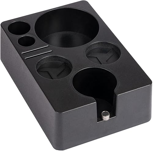 MagiDeal Soporte para café expreso, organizador multifuncional, antideslizante, filtro de café, soporte para cocina, lugar de trabajo, tienda, 2.283