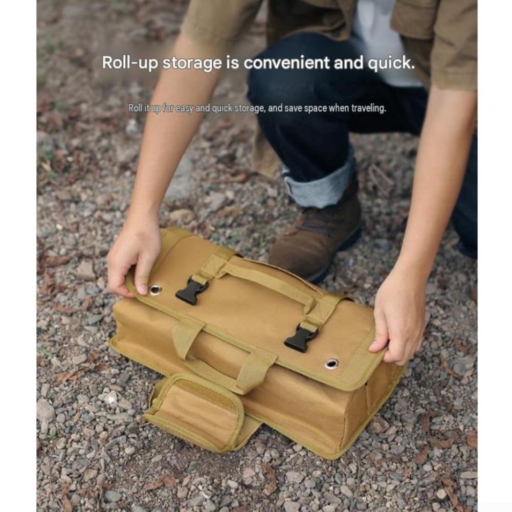 Werkzeugtasche Roll-Up 600D Oxford Wasserdicht Faltbar