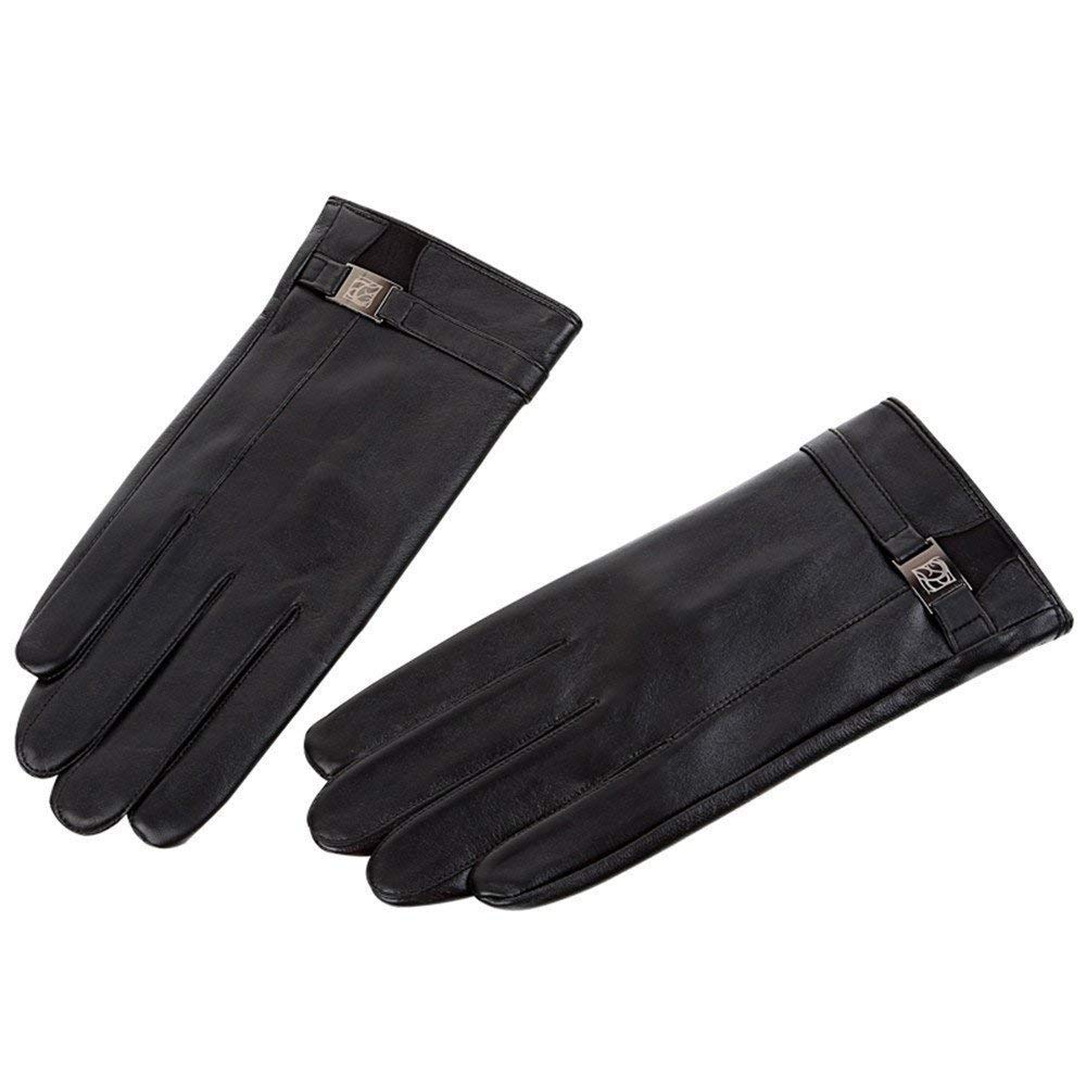 Guantes Suaves De Invierno Hombres Conducción Para Táctil Pantalla Guantes Térmicos Con Forro De Terciopelo Cálido