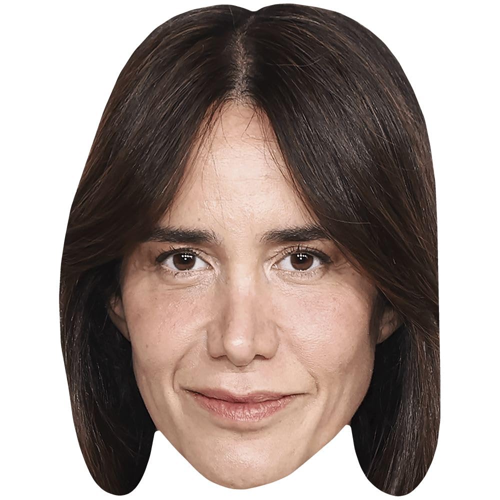 Ana Khouri (Brown Hair) Celebrity Mask, Flat Card Face, Fancy Dress Mask