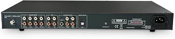 Dynasty ProAudio PX1 Home Audio Stereo Preamplifier with Phono RIAA, Optical & RCA Inputs Low Noise Hi-Fi Preamp for Turntable, TV & Power Amplifier Bass/Treble Control, Sub Out