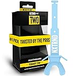 Nxtrnd Two Football Mouth Guard, Football Mouthpiece with Strap, Fits Adult & Youth (Columbia Blue)