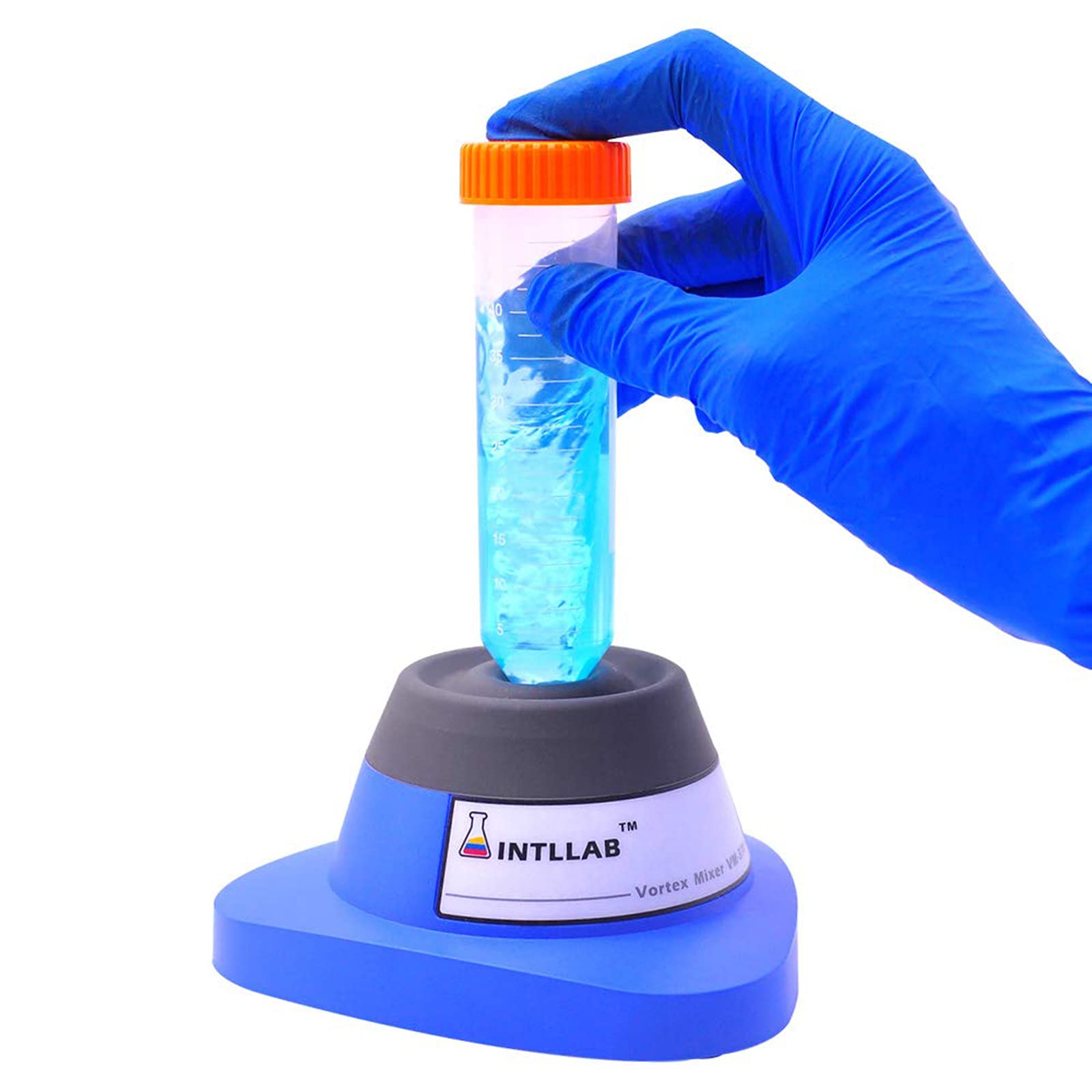 Mini Agitador Vortex, Agitador de Laboratorio, para Laboratorios, Estudios De Uñas, Pintores, Tatuadores y Hobbyists, Mezcla hasta 50 Ml, 2800 RPM