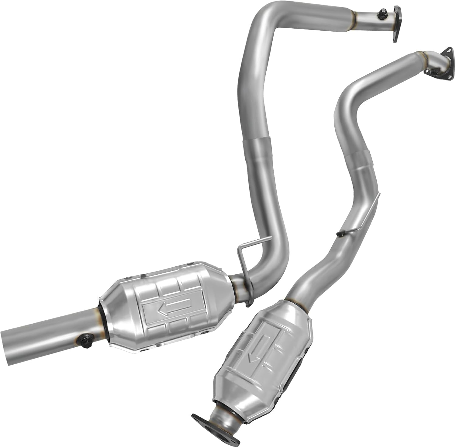 Catalytic Converter Compatible with Chevrolet Express 2500, GMC Savana 2500 2003 2004 2005 4.8L V8 6.0L V8 Right Left Catalytic Convertor Direct-fit 645862 645863(EPA Compliant)