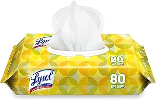 LYSOL Disinfecting Wipes - Lemon & Lime Blossom Flatpack 80 ct. (Pack of 2)