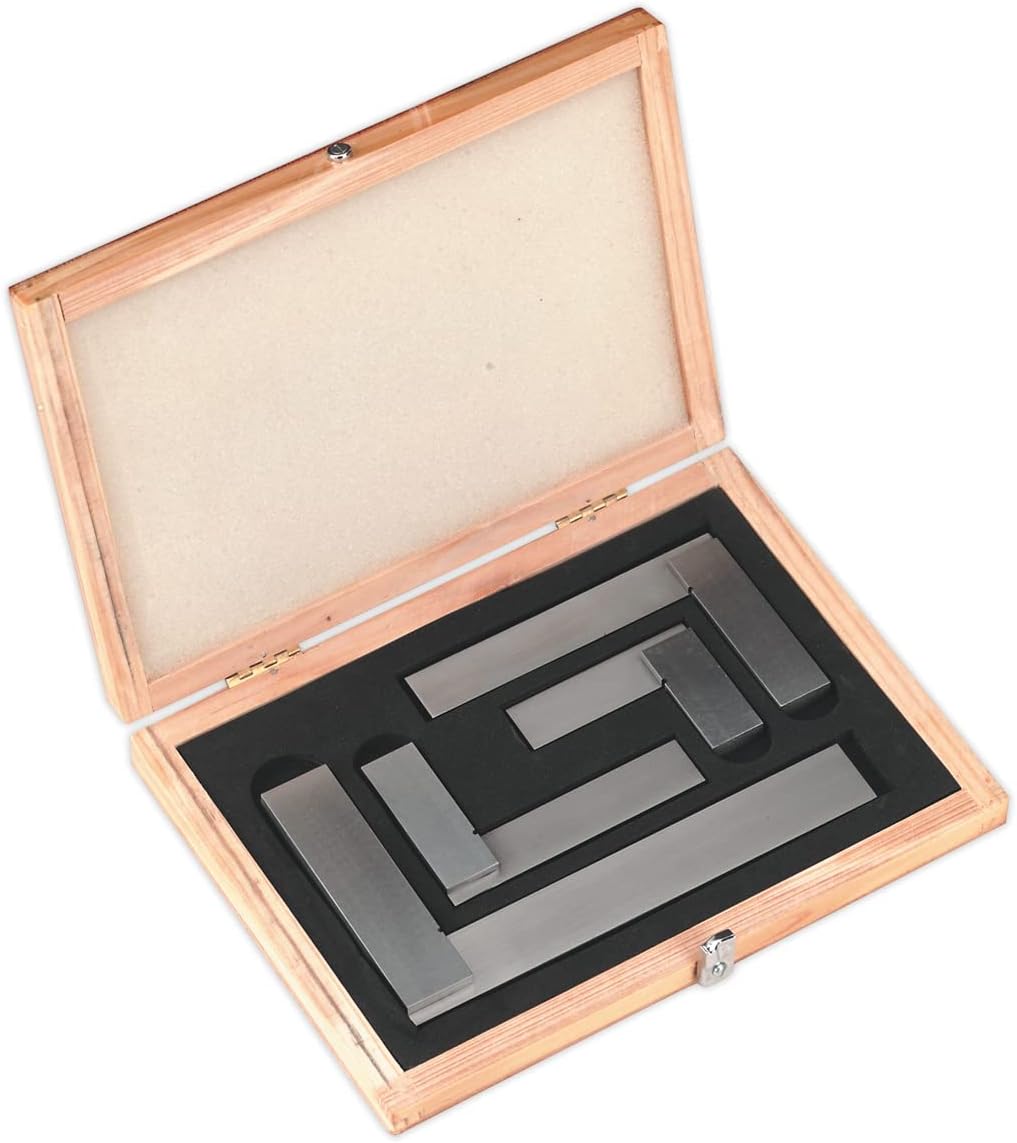 Sealey Ak11000 Precision Steel Square Set 4Pc