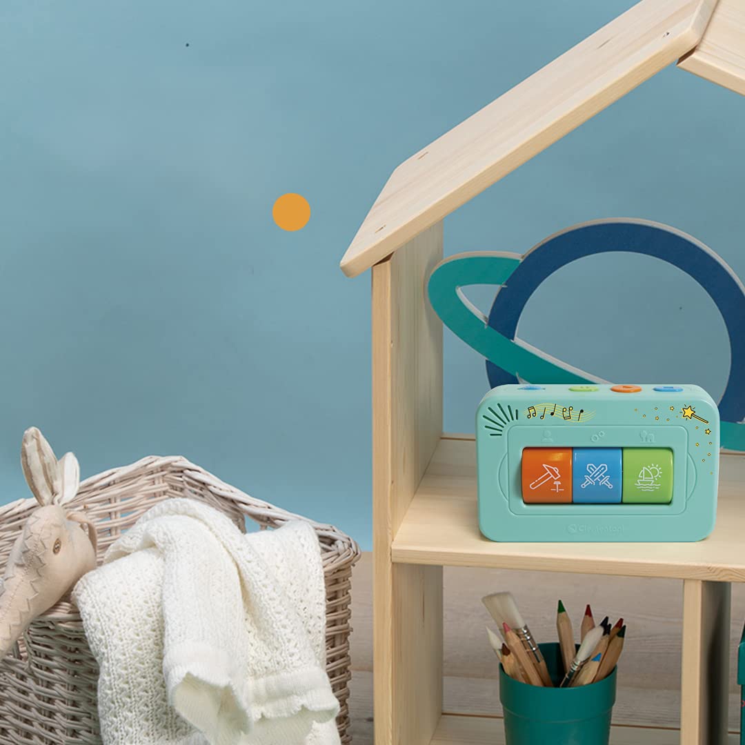 Clementoni - 17435 - Sapientino - C'era Una Volta Deluxe, racconta storie per Bambini 4 Anni interattivo, Storyteller, Gioco educativo elettronico, Cuffie Incluse