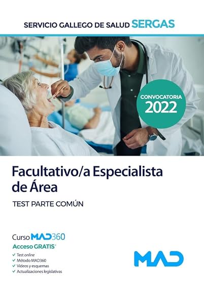 Facultativo/a Especialista de Área del Servicio Gallego de Salud . Test Parte común