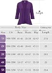AusLook Plus Size Cardigan for Women Casual Lightweight 3/4 Sleeve Open Front Cardigan Soft Draped Ruffles Slim Outwear Tops