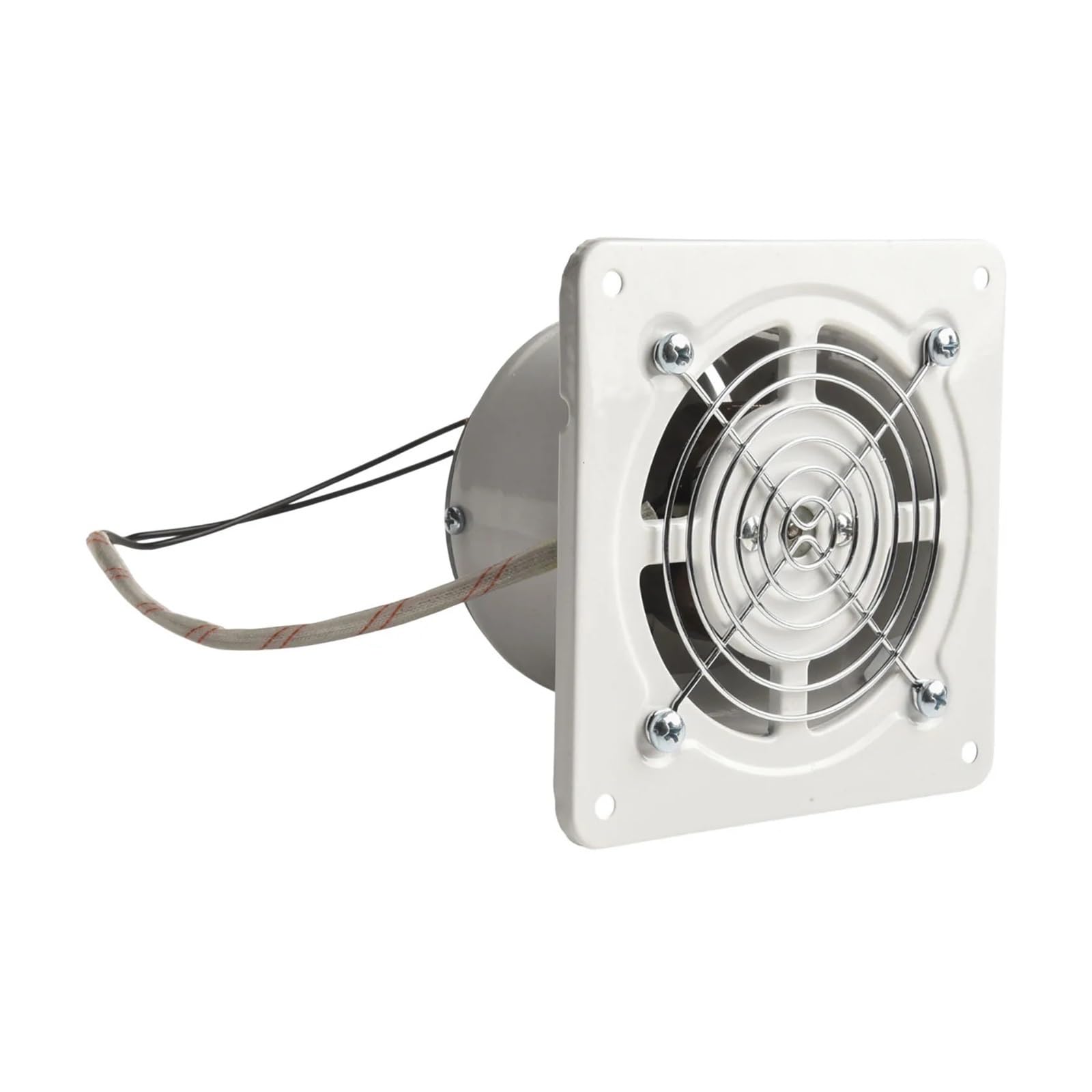 Estrattore Aria, Ventilatore da 32 W, la di Scarico da 6 Pollici, Estrazione Aria efficiente, Materiale in Ferro di Alta qualità, Design Leggero, 19 x 13,5 x 15 cm.