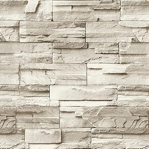 Jeweluck Stone Peel and Stick Wallpaper Cover