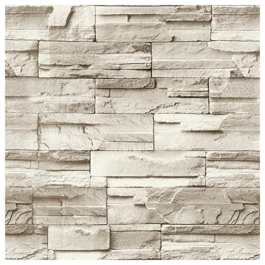 Removable Stone Peel and Stick Wallpaper