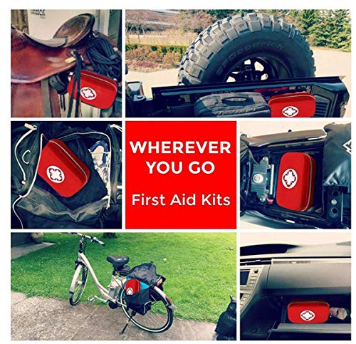 Liuer 3PCS Erste Hilfe Set für Haus Auto Camping Wandern Jagd Reisen Natur und Sport,Klein First Aid Kit Notfalltasche… - Image 6