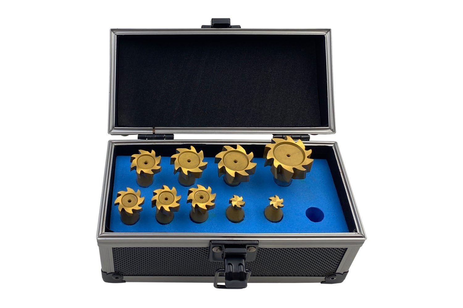 PAULIMOT Schlitzfräser-Set 9-teilig titanbeschichtet