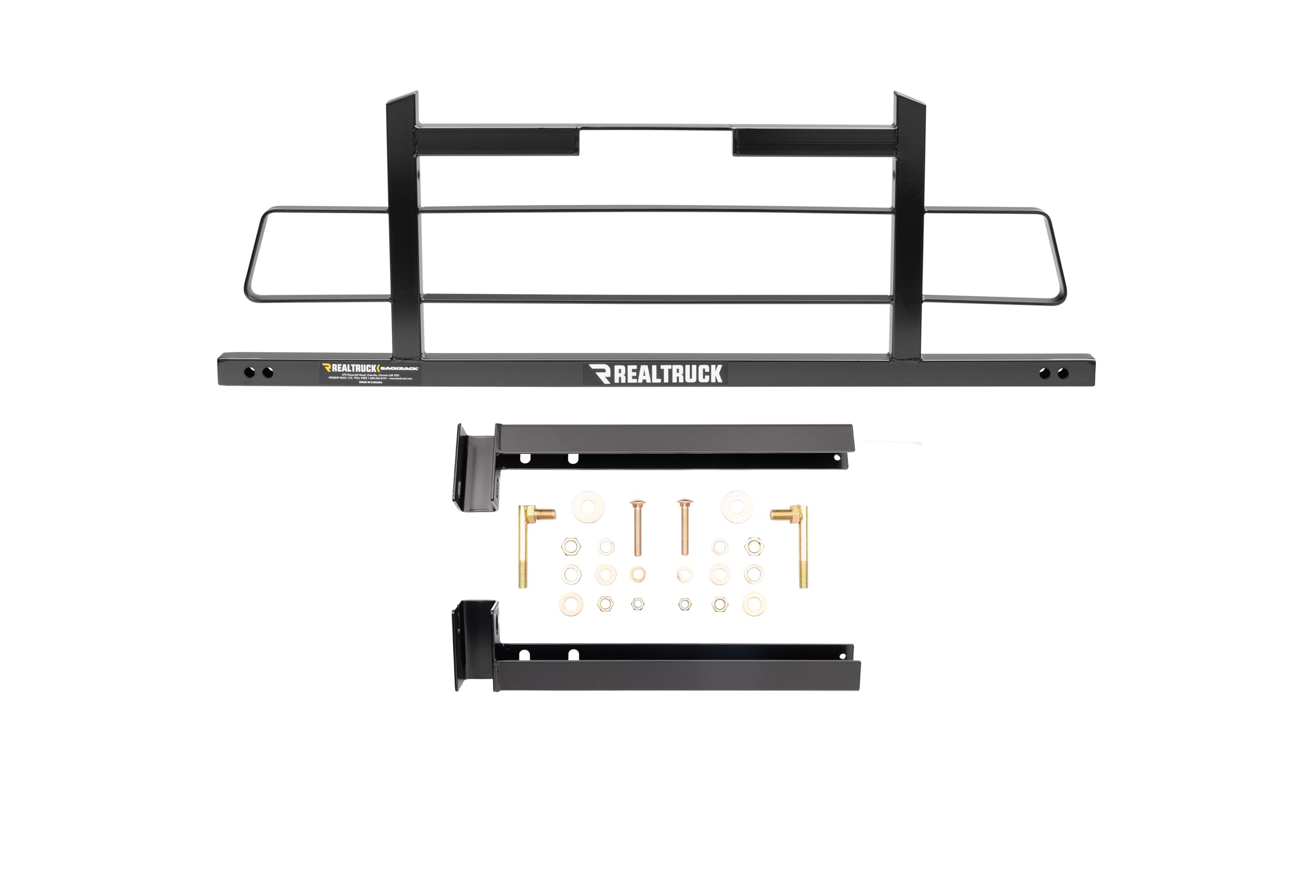 BACKRACK | 30201TB | Truck Bed Headache Rack 21" Toolbox Hardware Kit | Fits '99-'16 Ford Superduty