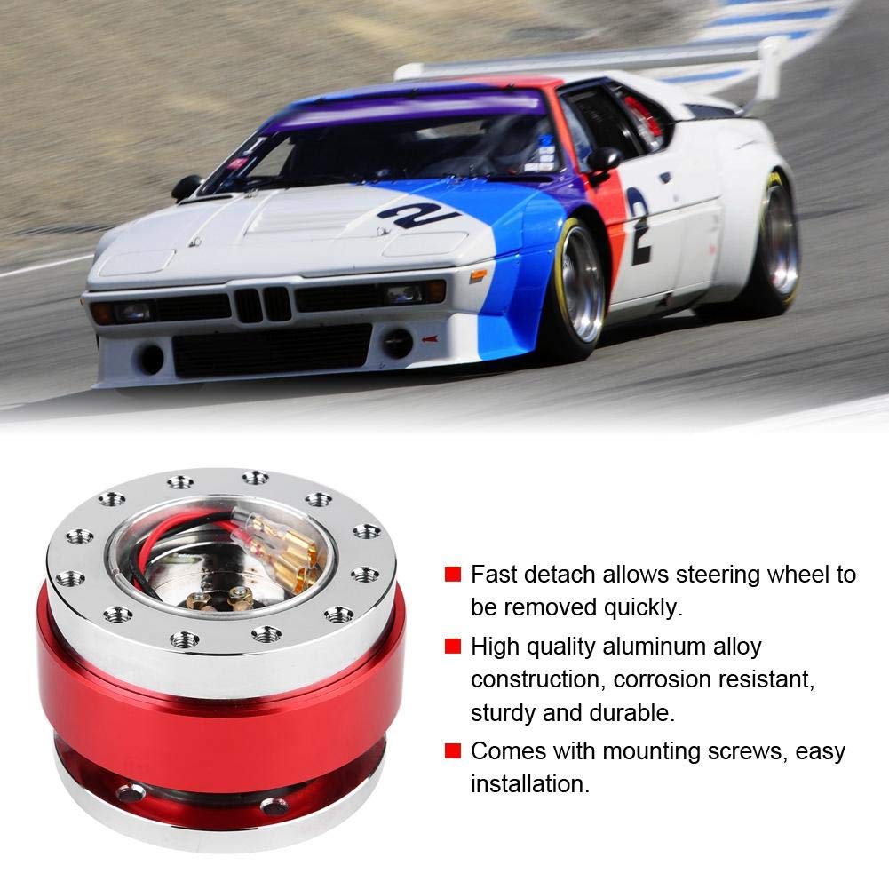 Adaptateur De Moyeu De Direction De Voiture, Adaptateur De Moyeu De Volant Volant De Voiture à Dégagement Rapide, 6 Trous Adaptateur De Moyeu à Dégagement Rapide Pour La Plupart Des Volants