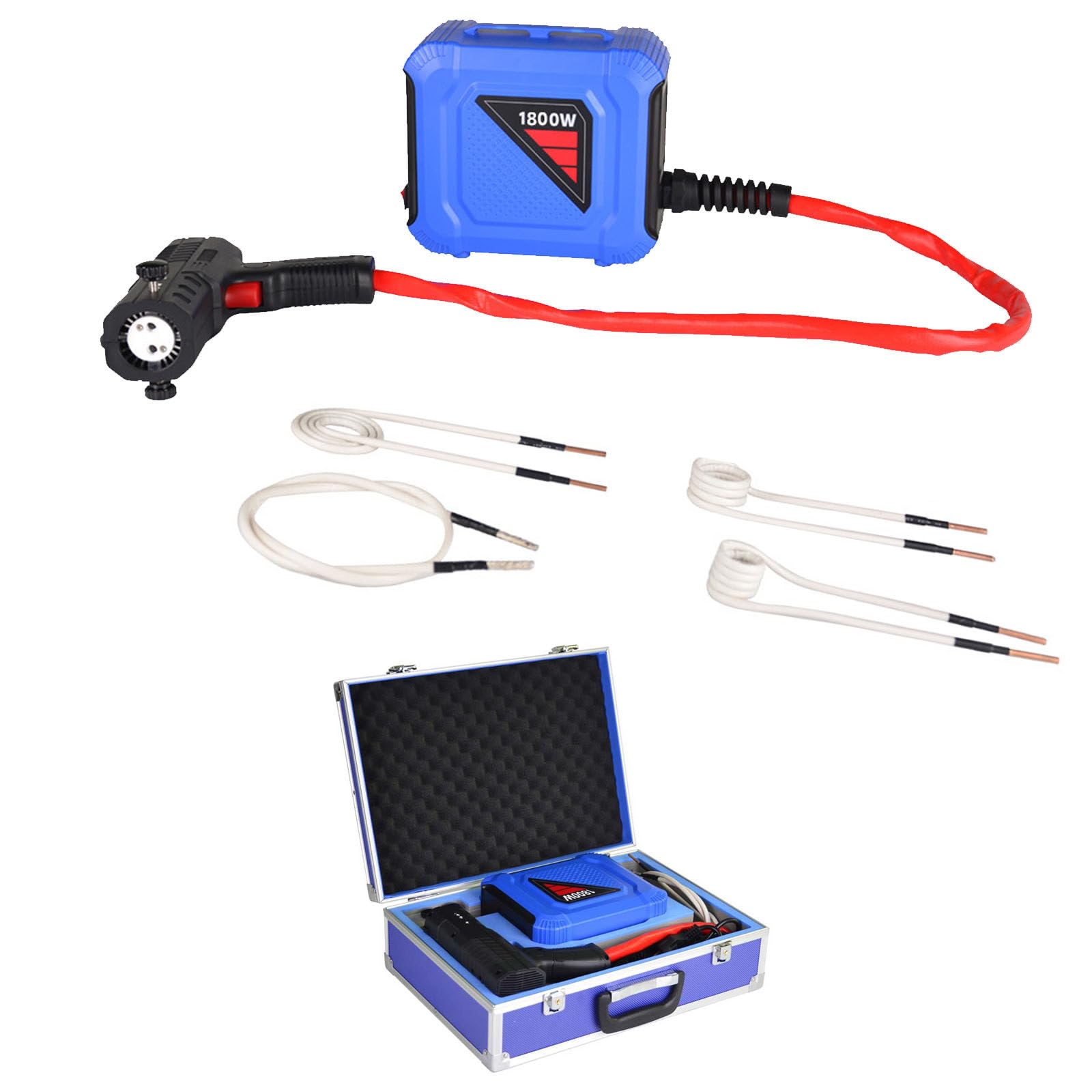 Outil de retrait de boulon électromagnétique portable et kit de chauffage à induction 1,8 Kw