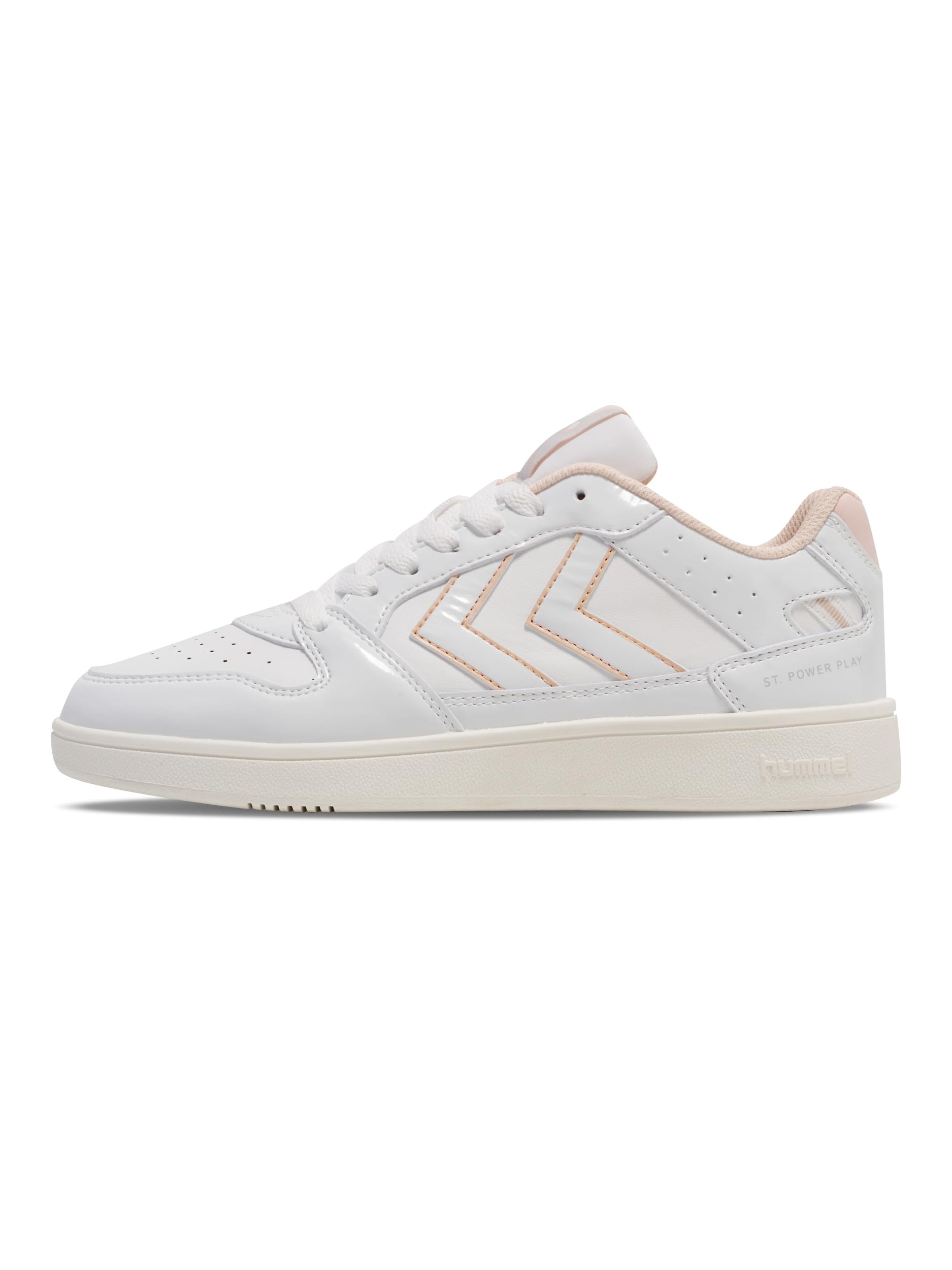 hummel St Power Play Wm2, Women's Trainers, White and Pink, 6 UK