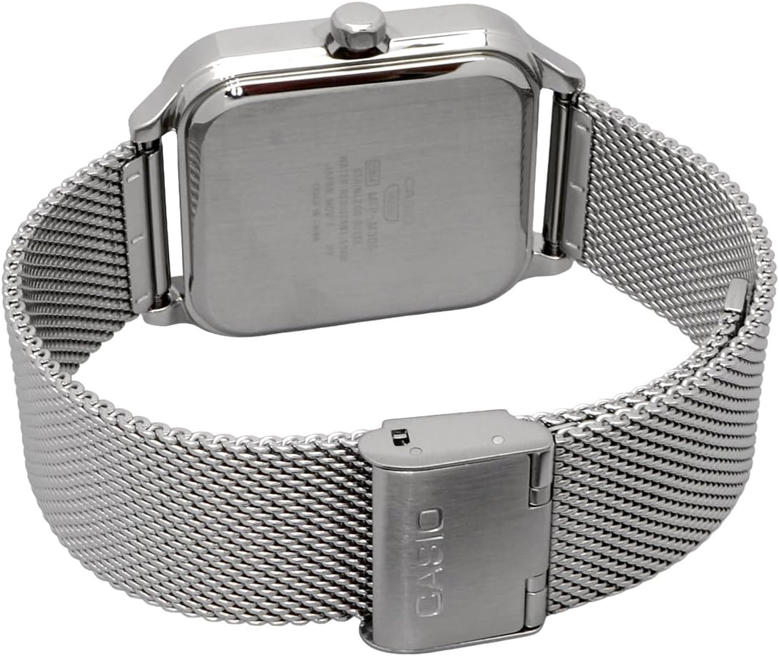 Casio Standard Round Rectangle, 24-Hour Display, Multi-Function, Analog Men's Watch, Overseas Model