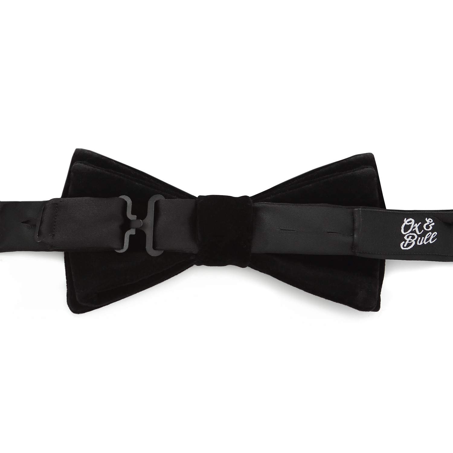 Ox & Bull Trading Company Black Velvet Bow Tie