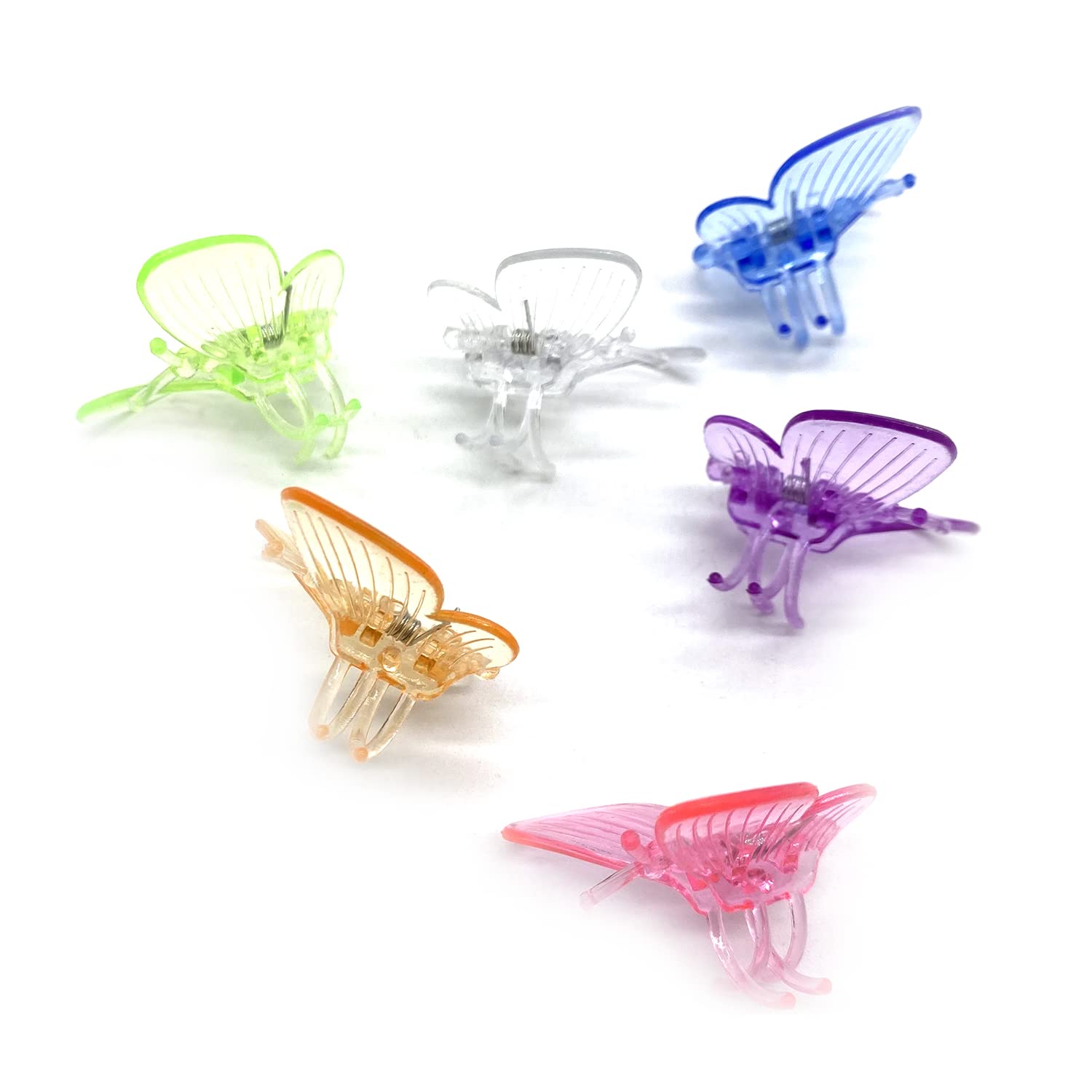30 clip colorate a forma di farfalla, per orchidee e piante da giardino